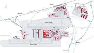 Karte, plan und terminalplan von Berlin Brandenburg (BER)